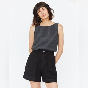 esby Black High Waist Women’s Shorts